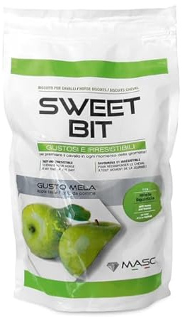 Biscotti per cavalli Masc Sweet Bit Mela Verde 700gr