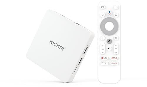 Plusefell Boîtier Android 11.0 TV, Android TV Box 2GB RAM 32GB ROM Amlogic S905Y4 Quad-Core Cortex-A35 CPU Mali-G31GPU, 4k Ultra HD Smart TV Box 2.4/5Ghz WiFi BT 5.0