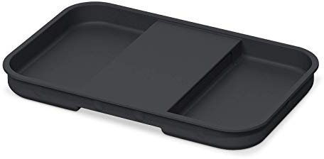 Ninka eins2vier Couvercle pour 4,2 L / 5,5 L / 8 L Poubelle 214 x 140 x 17 mm gris sombre Corbeille Système de Tris