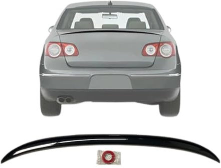 BREMER SITZBEZÜGE Heckspoiler Lippe in Schwarz für VW Passat B6/B7/B8 (2010-2015)