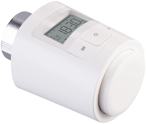 Revolt thermostat de radiateur : vanne programmable, écran, mode boost