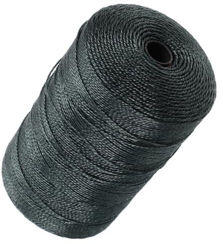 Outanaya Cordel de Nailon Multiusos 1 Rollo Hilo de Pescar Resistente para Reparación de Redes de Pesca sin Estiramiento Cuerda de Hilo Uso