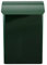 Wand-Briefkasten Safepost 14 grün (RAL 6009) racinggreen Sicherheits-Briefkasten mit doppeltem Dach Aufputz-Postkasten