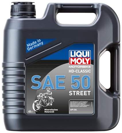 LIQUI MOLY Motorbike HD-Classic SAE 50 Street | 4 L | Motorrad Motoröl | Art.-Nr.: 1230