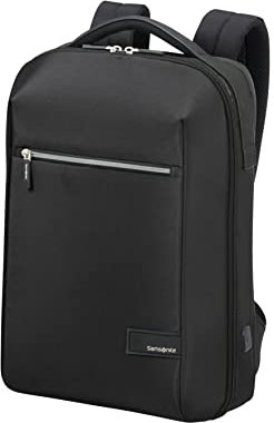 Samsonite Litepoint - Erweiterbarer Laptop-Rucksack 17,3 Zoll, 46 cm, 25/31 L, Schwarz (Schwarz)