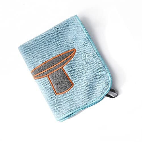 rongweiwang Paño de Cocina de Microfibra Gruesa Absorbente de Agua para Colgar en la Pared, Platos Reutilizables, ollas de Tela, Trapo, Toalla para Fregar, baño