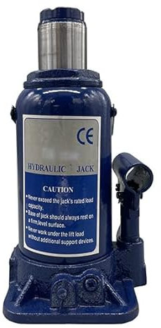 Hydraulic Bottle Jack Various Size Capacity With Crank Handle Automotive Easy Floor Jack (4 Ton)