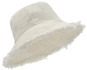 Zylioo XXL/3XL Reversible Fischerhut Für Großen Kopf,Frayed Sonnenschutz Anglerhut,Sommer UV/UPF 50+ Bucket Hat