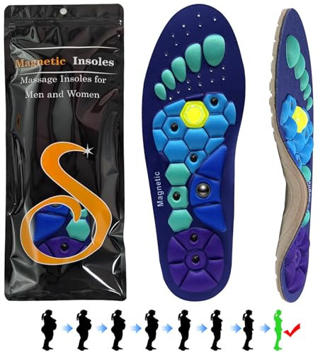 Solette magnetiche per dimagrire, solette magnetiche per digitopressione sollievo per piedi doloranti con solette ortopediche contro stanchezza e dolore ai piedi utensili da cucina