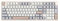 EPOMAKER Galaxy100 Tastiera Meccanica in Alluminio QMK/VIA con 8000mAh, Tastiera da Gioco al 96% con Tastierino Numerico, USB-C/BT5.0/2.4GHz Wireless Hot-Swap (Retro, Marble White Switch)