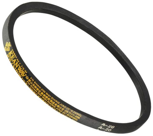 TA-VIGOR A-20 Drive V-Belts 20 Inner Circumference 13mm/ 1/2 Width, Wrapped Rubber Transmission Belt for Compressors, Pumps, Air Conditioning Systems