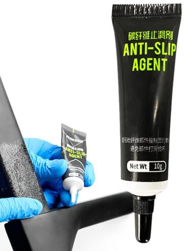 Gel Di Montaggio In Fibra Di Carbonio - Grasso Per Bici Non Scivolare | Alto Lubrificante Antiscivolo | Posta Sella Efficiente, Pasta Per Manubrio Per Biciclette, Manutenzione Della Mountain Bike