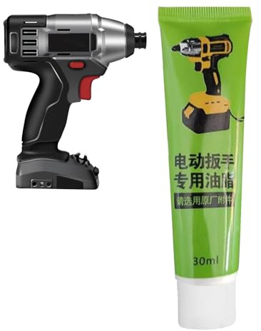 Sghtil Grasa para engranajes eléctrica, lubricante para amoladora angular, grasa resistente a la temperatura para herramientas eléctricas, hidráulico en 30 ml