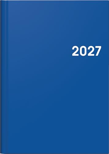 BRUNNEN Buchkalender Mod. 796 2027 | A5, Kunststoff, blau