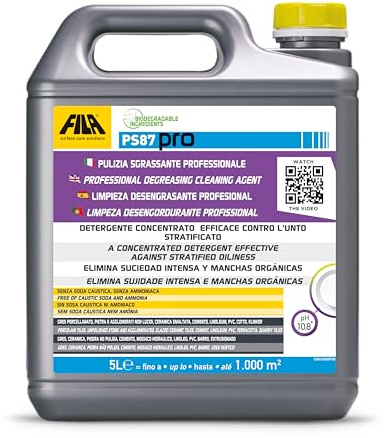 FILA Surface Care Solutions PS87 PRO Dégraissant et nettoyant à la cire PS87 Pro