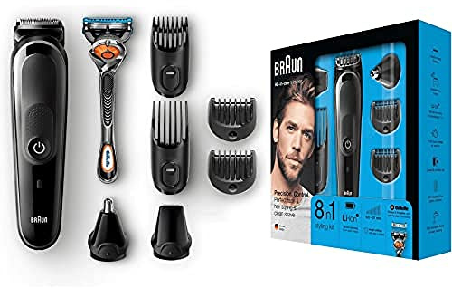 Braun MGK 5060 MultiGrooming Kit 8-in-1-Trimmer schwarz/grau