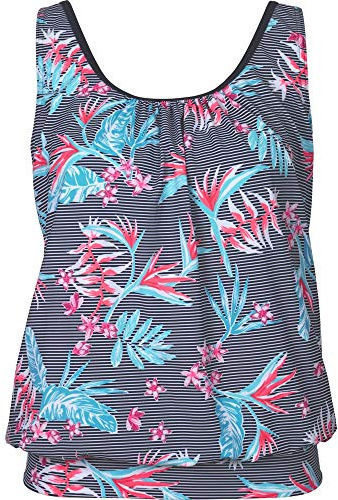 Firefly Damen Damen Bikini Mayla Bikini, Flower/Stripes, 42C, 4036729