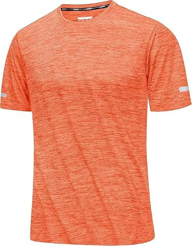 MAGCOMSEN Camisetas Manga Corta Hombre Deporte Secado Rápido Cuello Redondo Gimnasio Entrenamiento Running Deportiva Transpirable Fitness Ropa