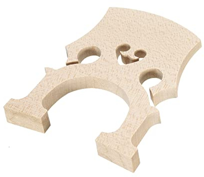 MECCANIXITY 1/2 Cello Bridge Maple Wood for 1/2 Cello Replacement Instrument Parts