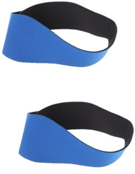 CLISPEED 2st Ohr Schwimmstirnband Für Männer Und Frauen Schwimmstirnband Für Kinder Yoga-stirnbänder Für Mädchen Schwimmender Gehörschutz Tauchen Stirnband Turban Tab Fräulein Schweißband