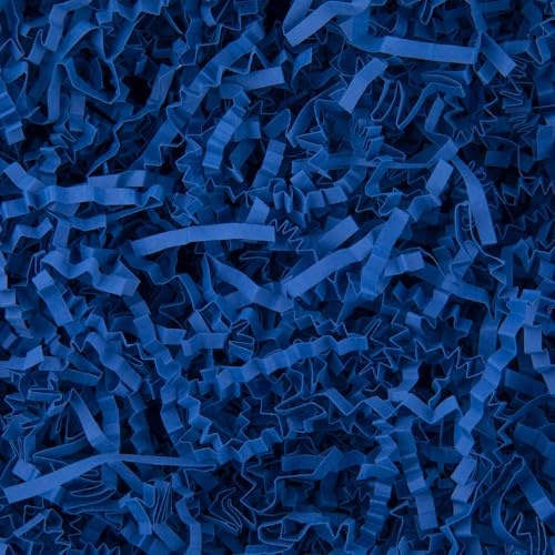 Caleihd 1/2 pund skrynkligt klippt papper strimlat fyllningspapper för presentkorgar presentförpackning konfetti pappersstrimlor dekoration fyllning för födelsedag, bröllop, årsdagar, julinpackning