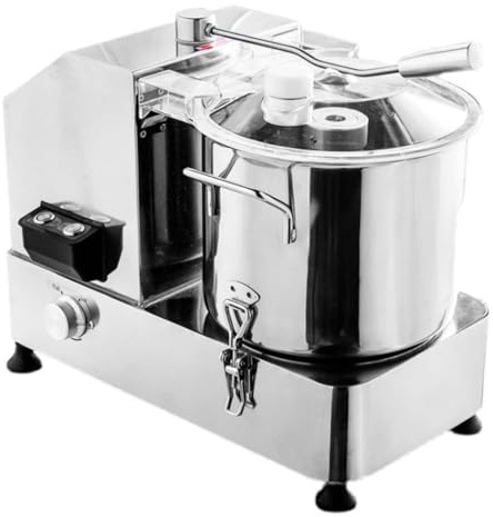 UPLTOE Tritatutto Elettrico per Verdure ad Alta capacità, di qualità Professionale, con Lame in Acciaio Inox, Robot da Cucina ad Alta capacità per Uso in Cucina e Ristorante. 12L