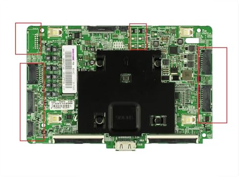 Carte Mère BN41-02572B BN41-02572A, Compatible Avec Les Téléviseurs Samsung QE55Q7FAMU, QE55Q8FAMT, QE55Q7FAMT, QN55Q7FAMG, QN55Q7FAMF Et QA55Q7FAMK.
