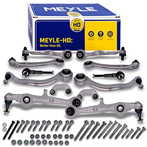 MEYLE 116 050 0085/HD Lenkersatz Radaufhängung Querlenker mit Anbau-/Befestigungsmaterial mit Trag-/Führungsgelenk Vorne Kompatibel mit AUDI A4 Avant 8ED, B7 A4 Limousine 8EC, B7, SEAT Exeo ST 3R5