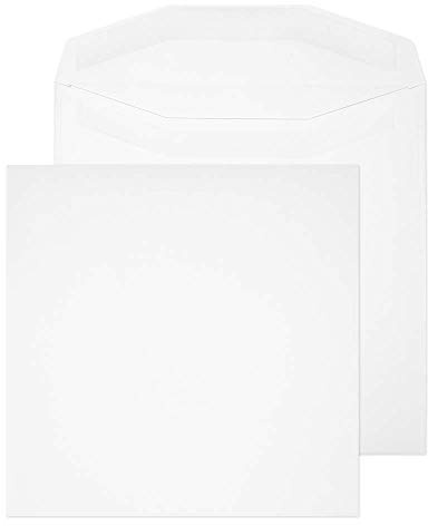 Blake Purely Everyday 5701 220 x 220 mm 100 gsm Wallet Self Seal Envelope, White, Pack of 250