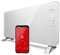 gridinlux. Homely WiFi Warm 2000W. Radiateur en Cristal électrique, Thermostat de Chauffage, convecteur de Chaleur en Verre, WiFi, APP, Silencieux, adapté aux salles de Bains.