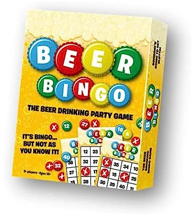 PETERKIN | Beer Bingo - The Beer Drinking Party Game | It's bingo, but not as you know it! | Party Games | Ages 18+