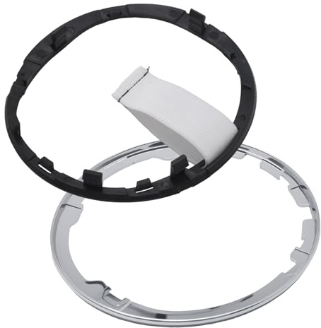 MospdyGear 71775051 Gaiter Boot Retaining Ring, Replacement for Fi-at 500 500C 2009-2015 Gear Shift Knob Gaiter Boot, ABS Gear Stick Lever Retaining Ring