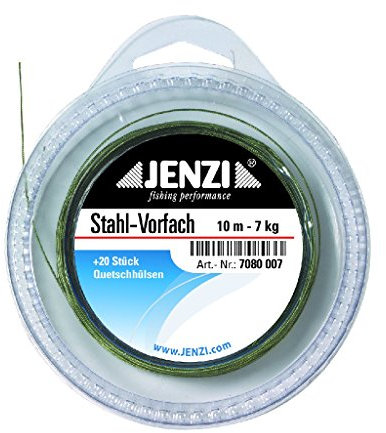 Jenzi Drahtbahn, auf 10-m-Spule, mit 20 Stück Klemmen, Unisex, 7 kg