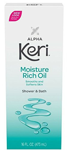 Alpha Keri Shower & Bath Moisture Rich Oil 16 oz (Pack Of 2)