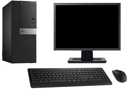 PC Tour Dell 3040 Ecran 27 i5-6500 RAM 16Go Disque Dur 2To HDMI Windows 10 WiFi (Reconditionné)