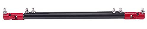 Alnicov Bass Drum Pedal Drive Shaft，Double Drum Pedal Link Bar， Replacement for Drum Kit Black