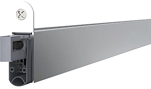 Athmer Türdichter Schall Ex automatischer Zugluftstopper für Türen Länge 972mm Alu natur