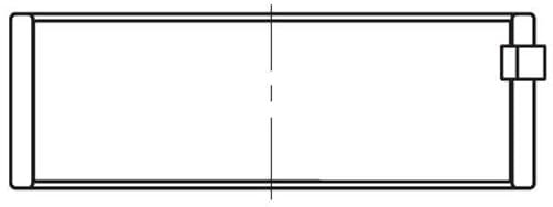 MAHLE ORIGINAL 081 PL 21836 000 Pleuellager Pleuellagerschale