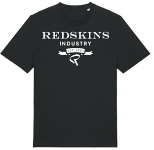 REDSKINS Tee Shirt Noir Homme L Decontracte