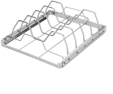 Estante de acero inoxidable, soporte plegable para carne para barbacoa de camping, parrilla de carbón portátil y parrilla de cocina al aire libre, parrilla de picnic de senderismo, tostador de carne