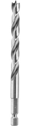 Bosch Professional 2 608 595 518 - Broca helicoidal para madera, vástago hexagonal de 1/4 (2 x 24 x 62 mm)