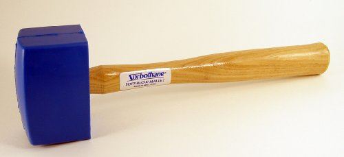 Sorbothane Soft-Blow Mallet for Furniture Construction and Woodworking (Medium - 12oz)
