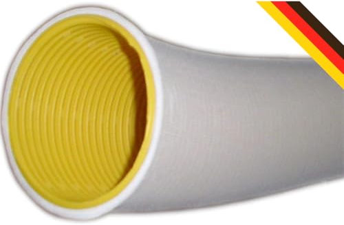 Doubleyou Geovlies & Baustoffe | Drainage | Drainagerohr Set mit Filterschlauch | DN100 Gelocht | 10 Meter | Flexibles PVC-U Dränrohr | DIN 1187 | Effektive Entwässerung für Keller, Garten und mehr...