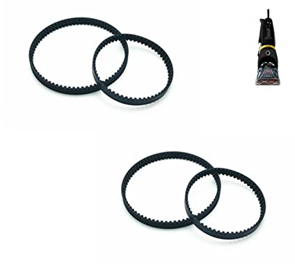 CPAI Replacement Belts for Bissell ProHeat 2X Vacuum,Compatible with Models 1383R,1383,9200,9300,9400,9500,8920,89203,8920V,47A21,66Q4,66Q42,Series (4 Belt)