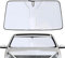 LSHGTMM Parasol para Parabrisas Delantero para Citroen C4 I Grand Picasso (Phase I, 2006) 2006-2010, Parasol Plegable Coche con.