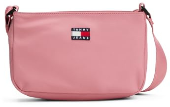 Tommy Jeans Damen Schultertasche Daily mit Reißverschluss, Rosa (Tahiti Berry), Einheitsgröße
