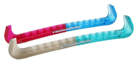 Dickly 2 Stück Schlittschuhschoner, Kufenschoner für Eishockey-Schlittschuhe, Zubehör, Kufenschoner für Damen, Wintersport, Hockey, 4 Farben