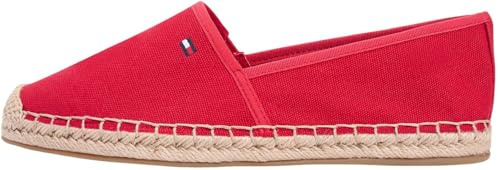 Tommy Hilfiger Espadrilles Femme Flag Canvas avec Logo