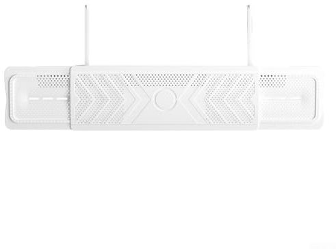 Protector deflector de viento ajustable para aire acondicionado, cubierta retráctil de ventilación de CA anti soplado directo, panel de protección de aire frío con cubierta antipolvo para el hogar