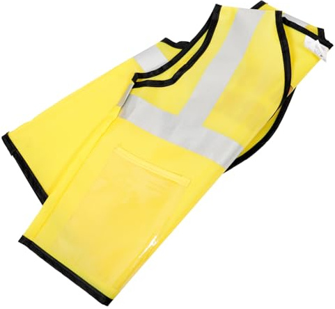 Didiseaon Gilet De Sécurité Fluorescent Pour Garçon Fille Gilet Haute Visibilité Extérieur Pour Garçon Fille